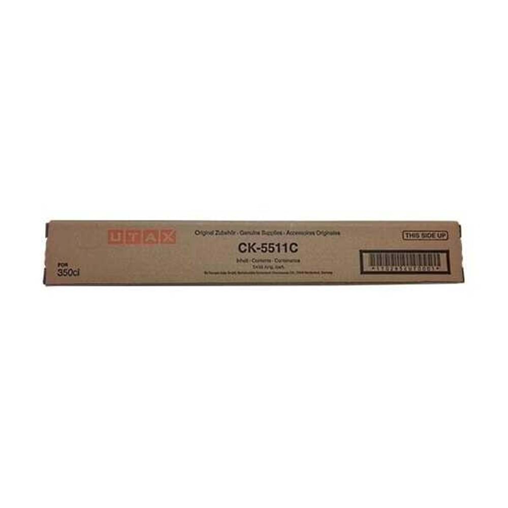 Utax CK-5511C Cyan Mavi Orjinal Fotokopi Toneri 350ci 12.000 Sayfa