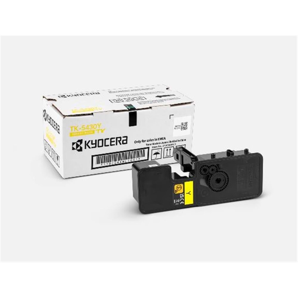 Kyocera TK-5430Y Yellow Sarı Orjinal Fotokopi Toneri Ecosys MA2100- PA2100 1.250 Sayfa