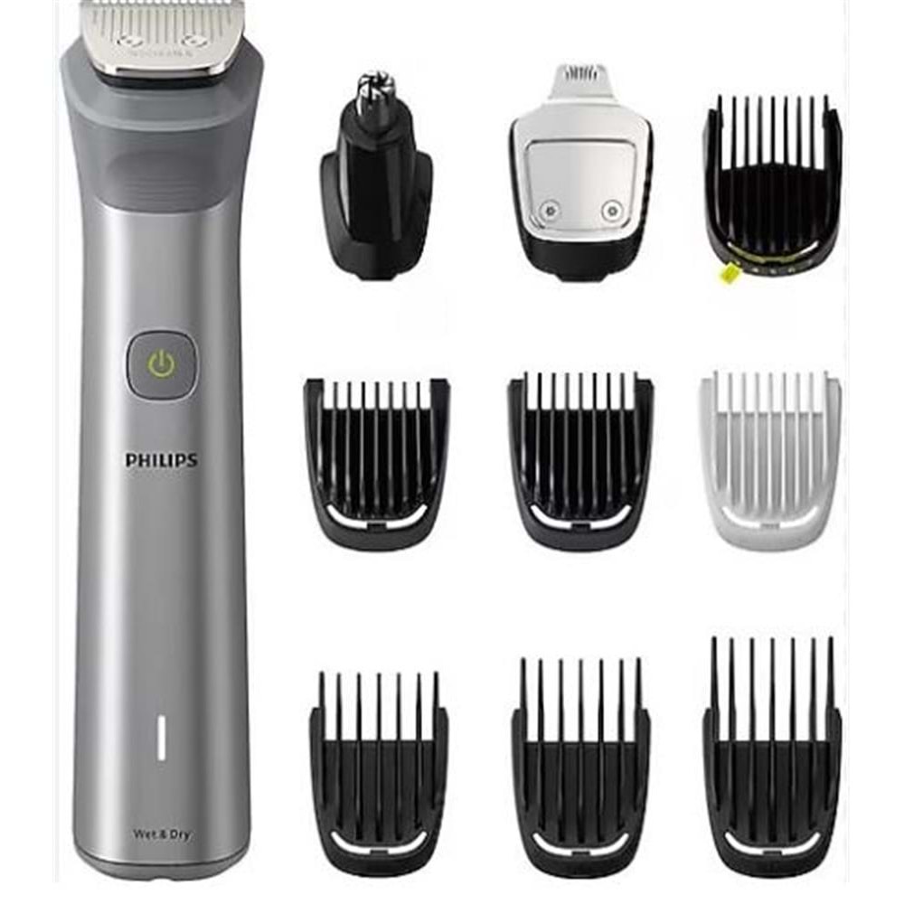 Philips MG5920-15 10u 1 Arada Erkek Bakım Seti - Yüz-saç-vücut (Islak-kuru Kullanım)