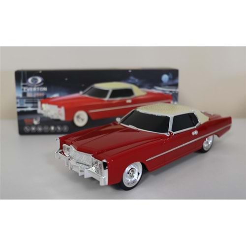 EVERTON RT-1941 Kırmızı Bluetooth Fm-Usb-Tf-Aux Şarjlı Nostaljik Radyo