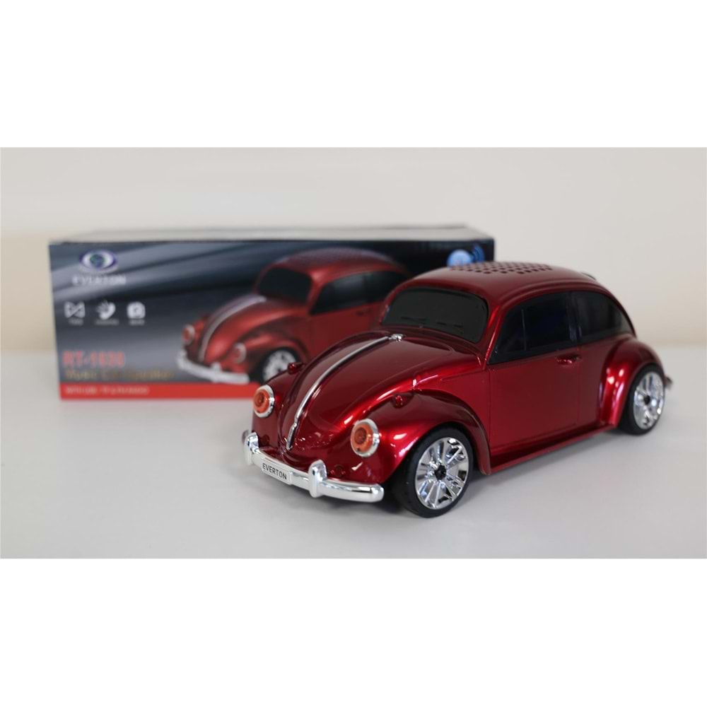 EVERTON RT-1939 Bordo Arabalı Bluetooth Fm-Usb-Tf-Aux Şarjlı Nostaljik Radyo