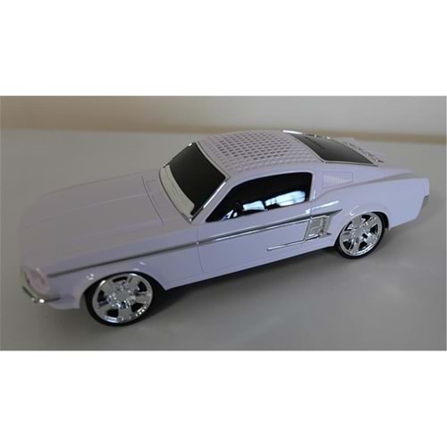 EVERTON RT-1951 Beyaz Arabalı Bluetooth Fm-Usb-Tf-Aux Şarjlı Nostaljik Radyo