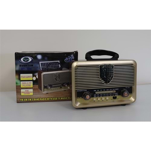 Everton RT-720 Bluetooth-USB-SD-FM Nostaljik Radyo