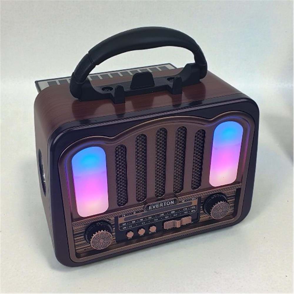 Everton RT-771 Bluetooth Usb-Micro Sd Solarlı Nostaljik Radyo