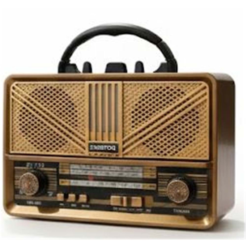 Everton RT-773 Bluetooth Usb-Micro Sd Solarlı Nostaljik Radyo