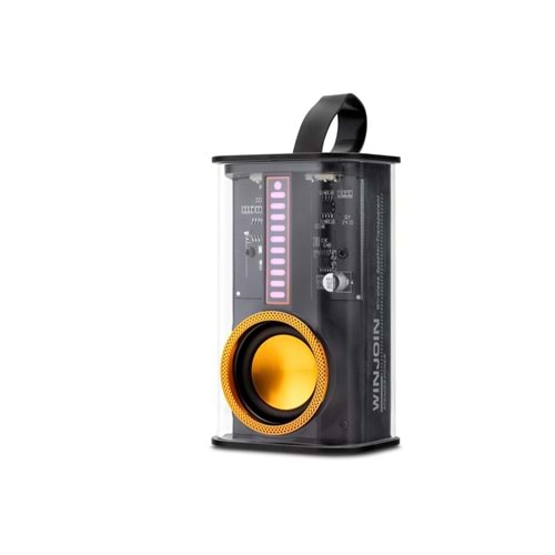 Hadron K07PRO Siyah Bluetooth Speaker 5W 102-61-47MM 
