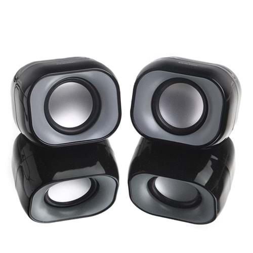 Dark SP2111 1+1 6W RMS Stereo Mini Taşınabilir Multimedya Siyah Hoparlör