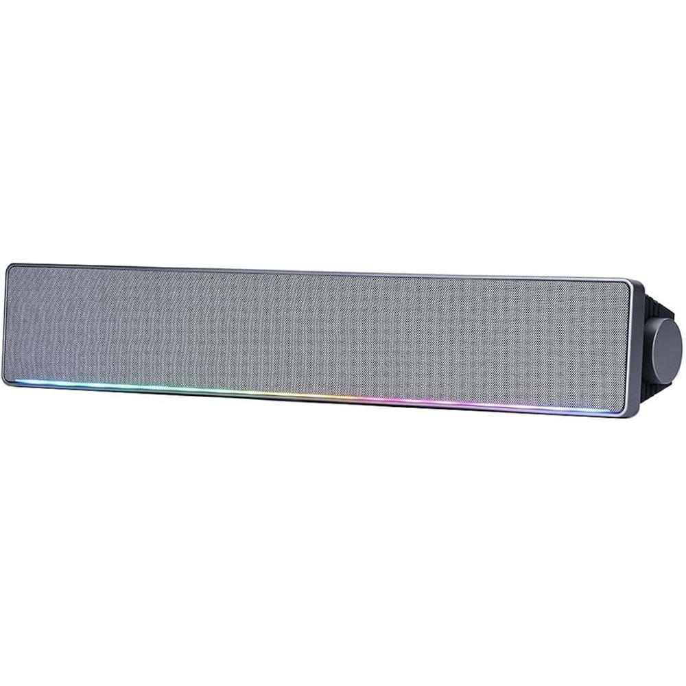 Hp DHE-6003 10W RGB Arka Işık Type-C-USB Multimedya Speaker Hoparlör