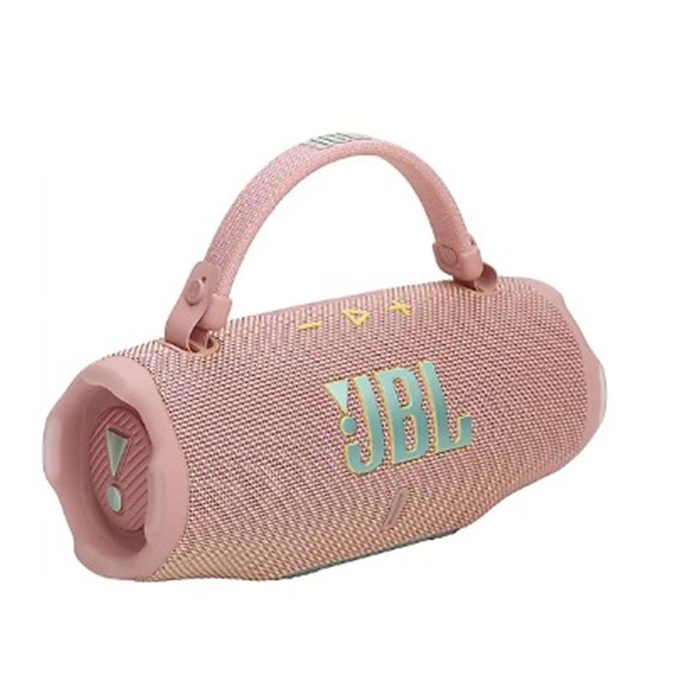 JBL Charge 6 IP6 Pembe Bluetooth Hoparlör 