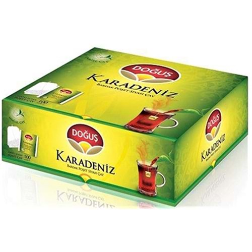 Doğuş Karadeniz Süzen Poşet 100x2 gr Bergamot Çay