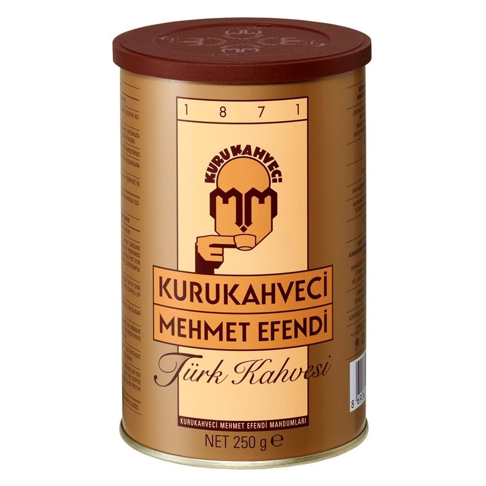 Mehmet Efendi Kahve 250 Gr Teneke Kutu