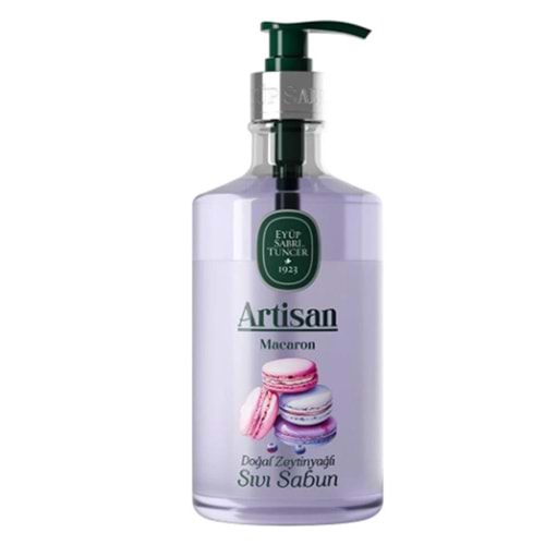 Eyüp Sabri Tuncer Artisan Macaron 600ml Doğal Zeytinyağlı Sıvı Sabun