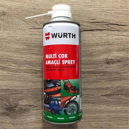 Würth 0893 055 40 400ml Multi Çok Amaçlı Sprey Yağlama Ve Sızma Özellikli 