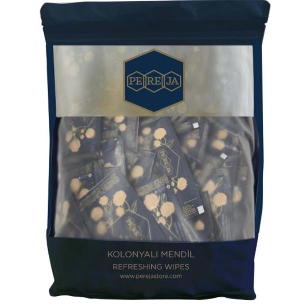 Pereja Pudra Kolonyalı Mendil 7x12 50li 