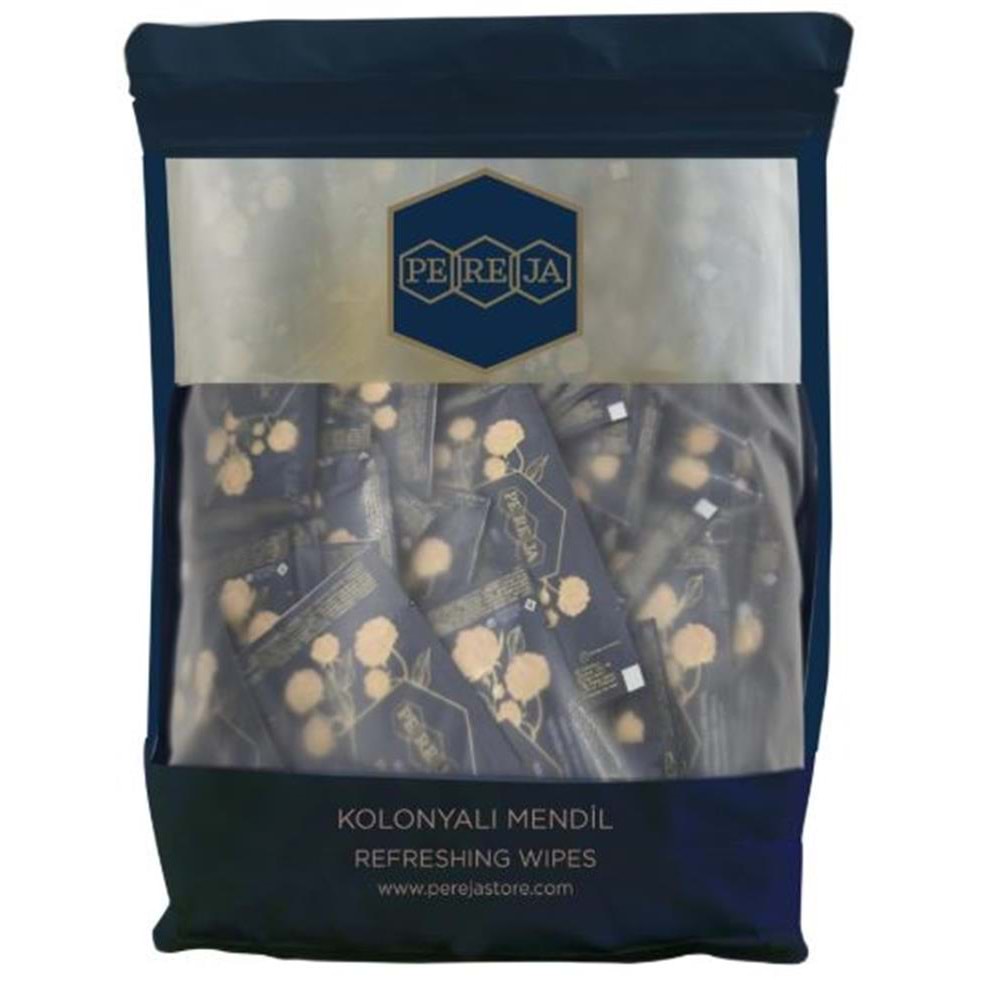 Pereja Pudra Kolonyalı Mendil 5x10 150li 