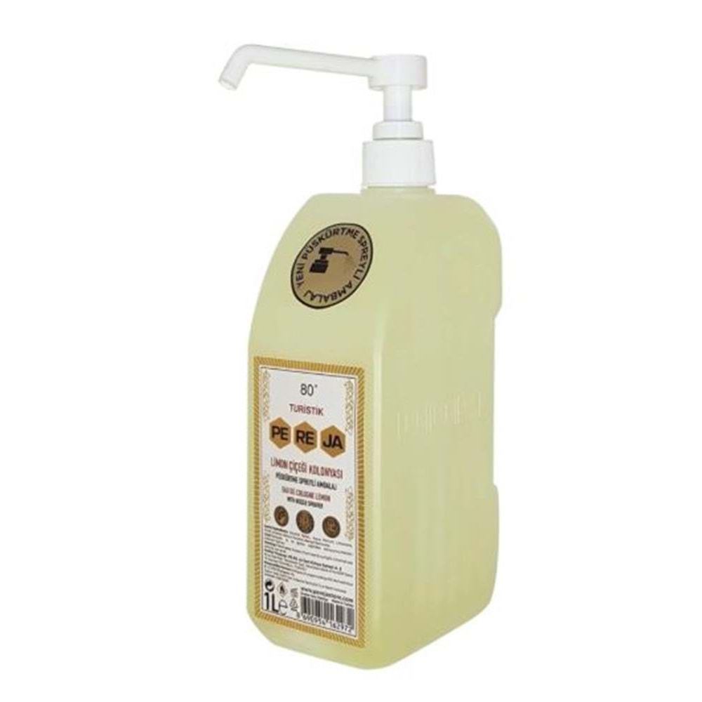 Pereja Limon Kolonyası 1 Lt Pompalı