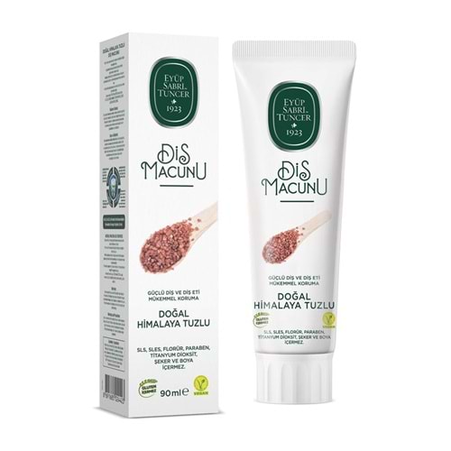 Eyüp Sabri Tuncer Doğal Himalaya Tuzlu Özlü Macunu 90ml 
