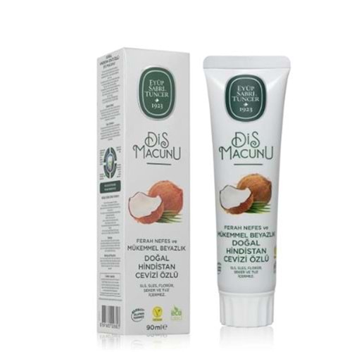 Eyüp Sabri Tuncer Hindistan Cevizi Özlü Diş Macunu 90ml