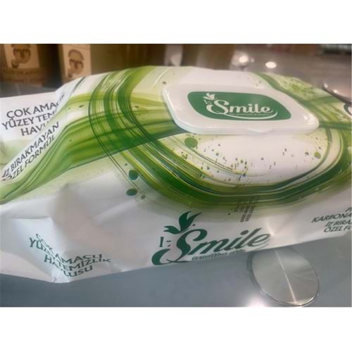 Smile 100lü Çok Amaçlı Yüzey Temizleme (Mop İçinde Kulanılabilir) 48 Saat Etkili (Beyaz Sabun)