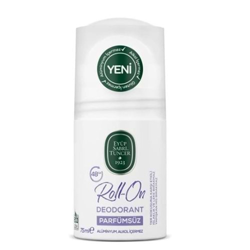 Eyüp Sabri Tuncer Roll-on Deodorant -Parfümsüz 75ml