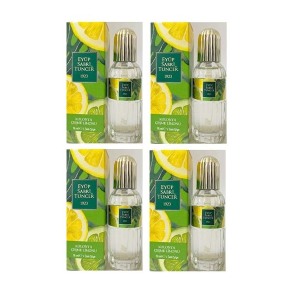 Eyüp Sabri Tuncer 16ml 12li Çeşme Limonu Cam Şişe Sprey 