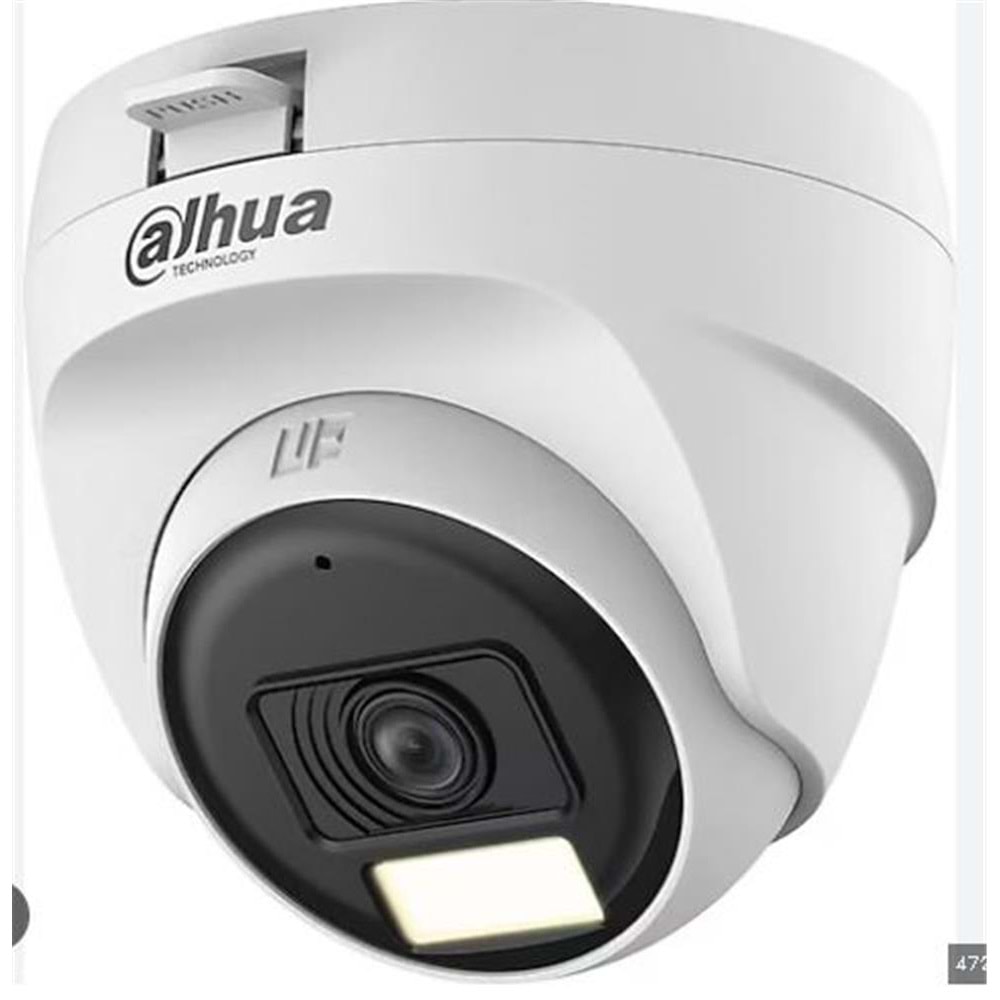 Dahua HAC-T1A21P-U-A 2mp Akıllı Çift Işıklı HDCVI 25 mt Dome Kamera 