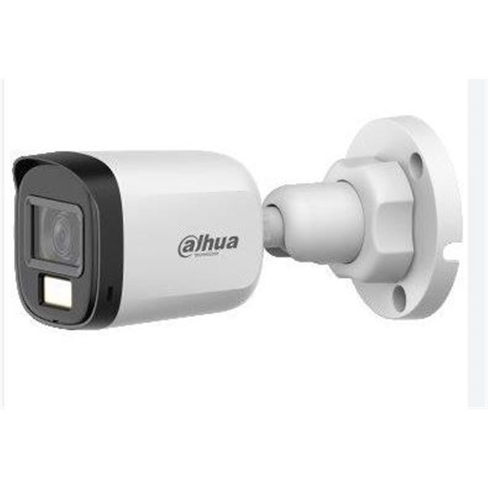 Dahua HAC-B1A51-U-IL 5 MP Akıllı Çift Işıklı HDCVI Bullet Kamera 30mt Mikrofonlu