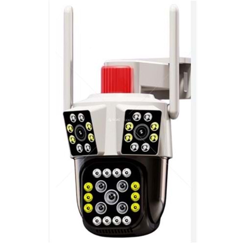 OKam O-KAM 3033 6mp Wıfı Ptz Camera 3 Kameralı Geniş Açı