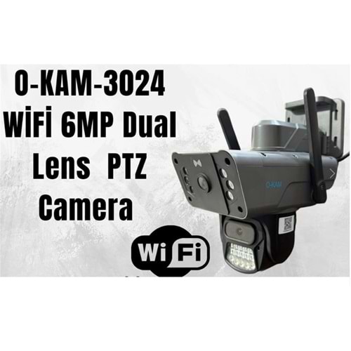 OKam O-KAM 3024 6MP Wifi PTZ Kamera