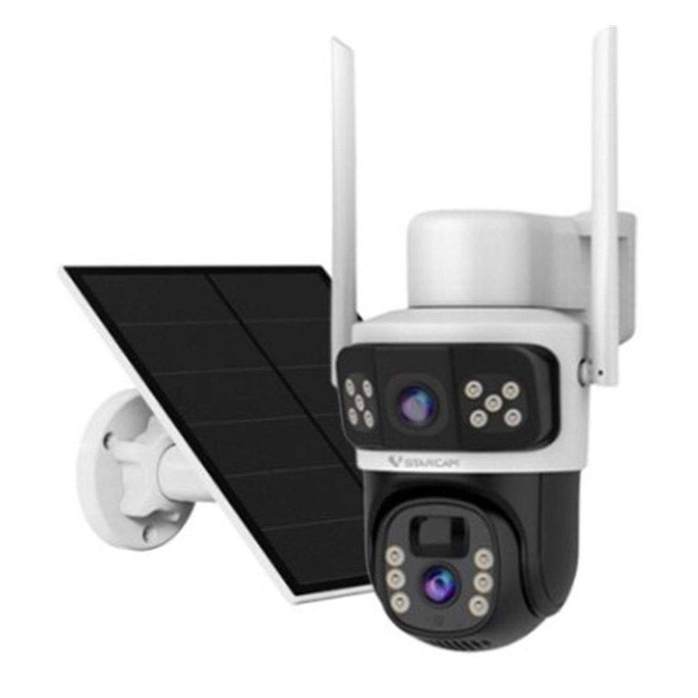 Novacom CB67D 2x3MP 4 mm Lens Vstarcam Wi-Fi Solar Kamera