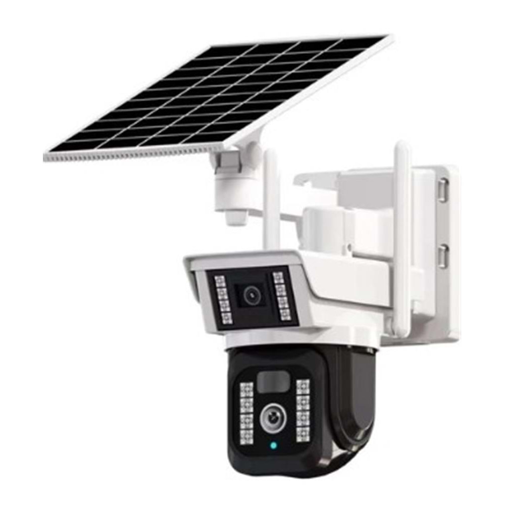 OKam O-KAM 3940 4G 6MP Dual Lens WIFI PTZ Solar Kamera 