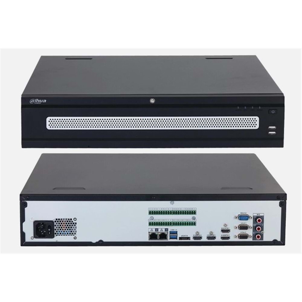 Dahua NVR608H-64-XI 64 Kanal 2U 8HDD WizMind Nvr Kayıt Cihazı