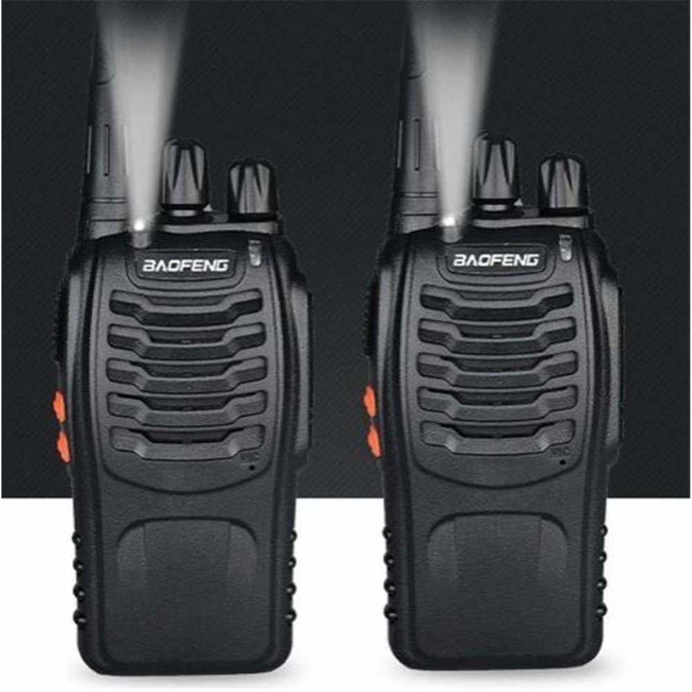 Baofeng BF-888S 5W 16 Kanal, Flaş Işıklı, Acil Durum Alarm,Haberleşme El Telsizi