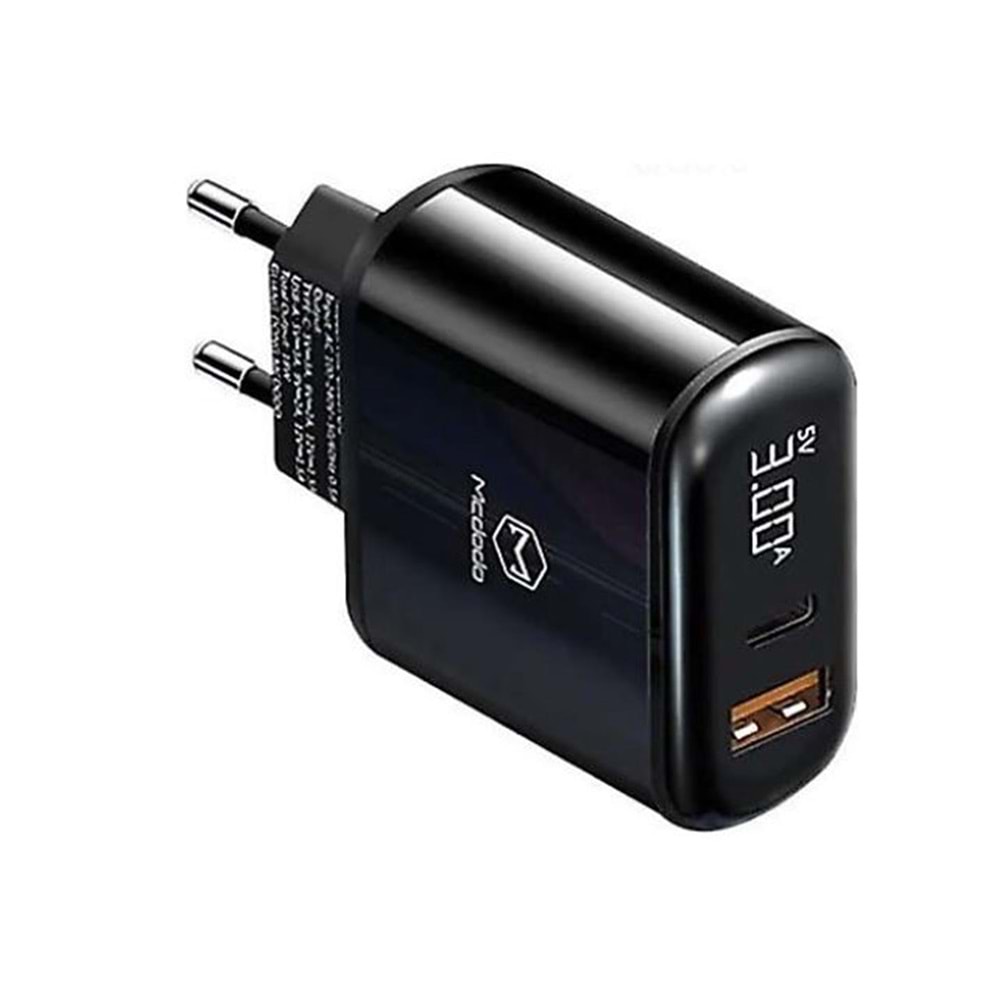 Mcdodo CH-7170 20 W Hızlı Şarj Adaptörü 20W Typce-C Girişli Led Göstergeli
