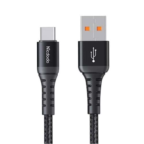 MCDODO CA-2271 USB-A TO Type-C Q.C 4.0 Hızlı Data-Şarj Kablosu 1M - Siyah