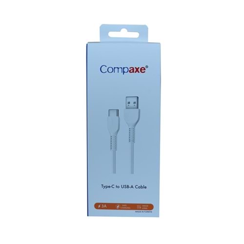 Compaxe CTK-BTU Usb 3.0 1Mt Type-c 3A Şarj Kablosu