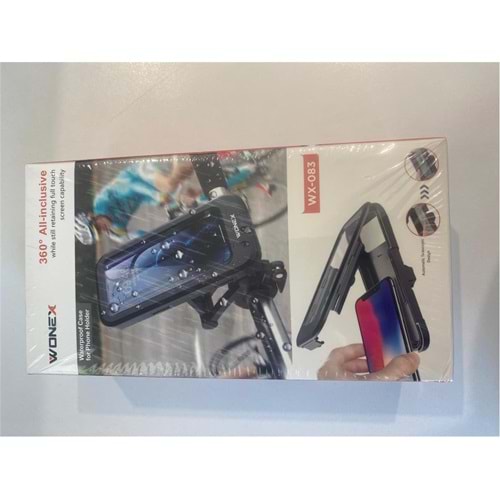 WONEX WX-083 Motosiklet Bisiklet Telefon Tutucu 