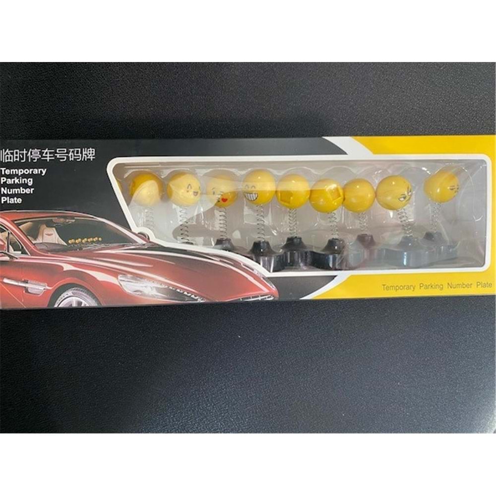 Megatech Temporary Parking Numaratör 