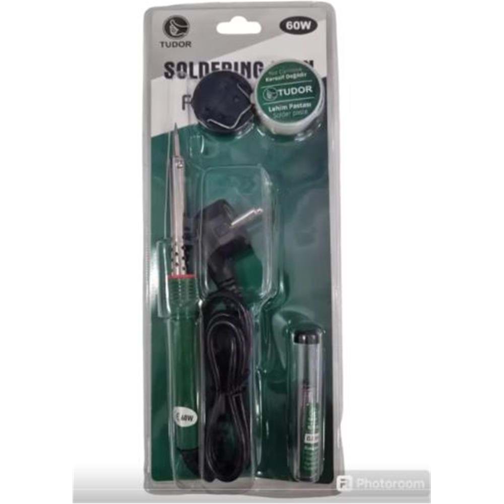 TUDOR SOLDERING IRON KALEM HAVYA SETİ 60W HB-S026