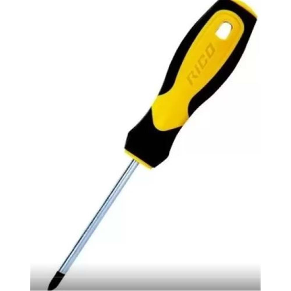 Rıco Tek Tornavida 3x75 Mm Yıldız Cr-v Rk-0011