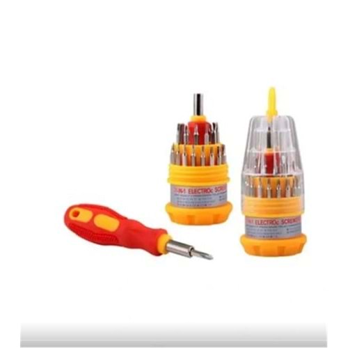 Real Kıng Yuvarlak Tornavida Set 31 Parça Tdr-471