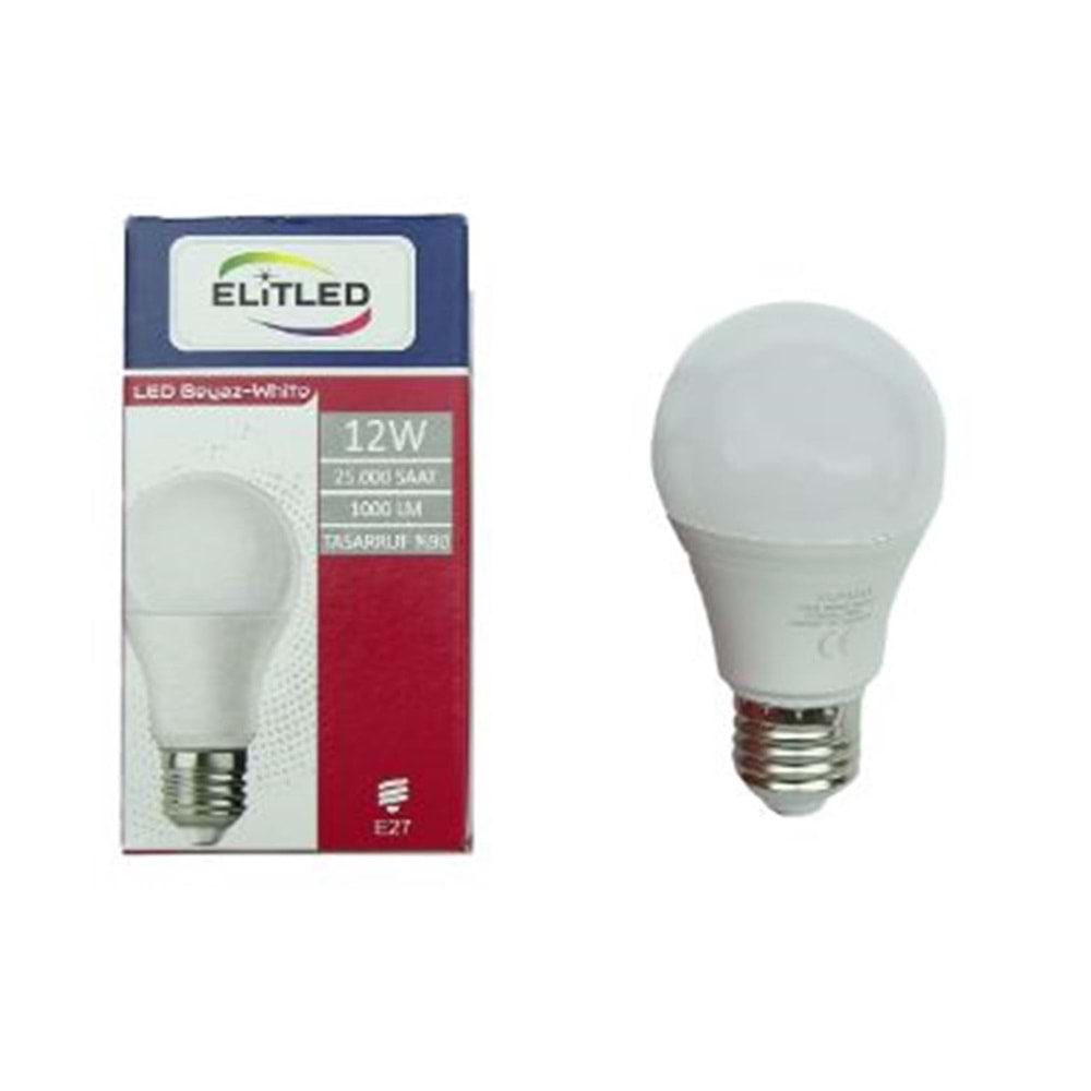 ELİTLED 12W BEYAZ LED AMPUL 