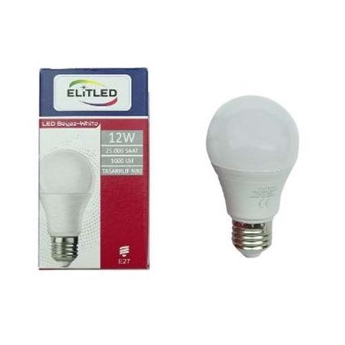 ELİTLED 12W BEYAZ LED AMPUL 