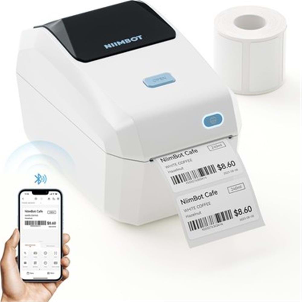 NIIMBOT K3 CREAM Termal Taşınabilir Bluetooth Etiket Yazıcısı