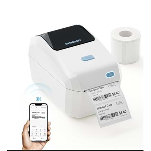 NIIMBOT K3_W CREAM Termal Taşınabilir Bluetooth + Wifi Etiket Yazıcısı
