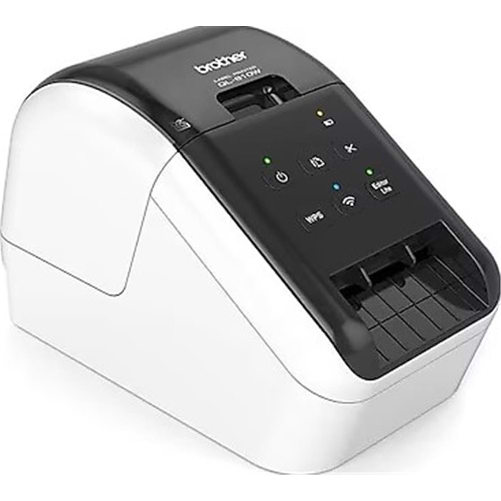 Brother P-TOUCH QL-810W Bilgisayar Bağlantılı Masa Üstü Etiket Yazıcı Wireless 62MM DK Serisi