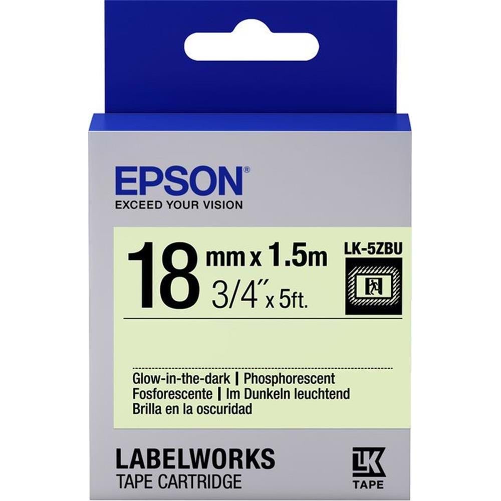 Epson LK-4YBP Pastel Sarı Üzeri Siyah 12mm 9Metre Etiket