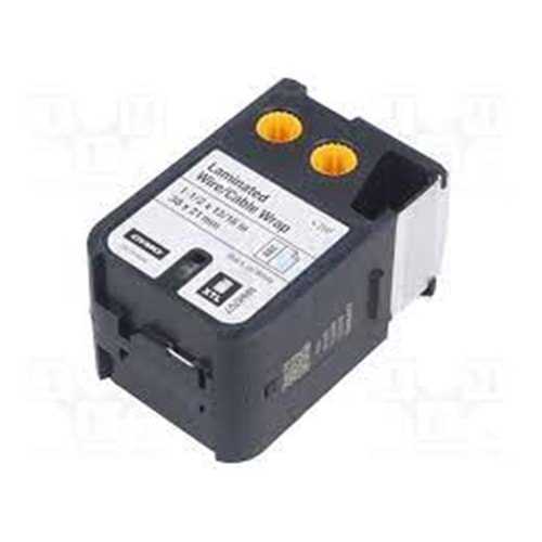 DYMO 1868707 XTL Esnek Naylon Etiketi 38 mm X 21 mm Beyaz-Siyah 