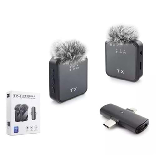 Hadron F15- 2 Kablosuz Mikrofon