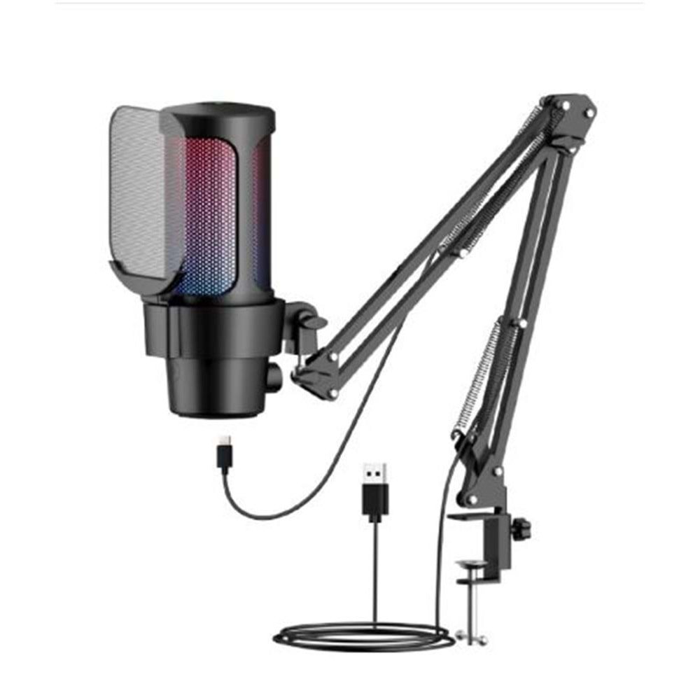 Dexim SM8 USB Kablolu RGB Mikrofon - DMK008